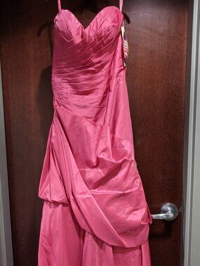 Flirt Prom by Maggie Sottero P1325A Size 14 Pink Prom Dress